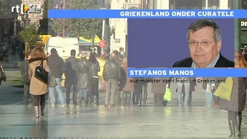 RTL Z Nieuws Oud minister: Grieken moeten gedrag veranderen