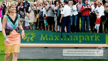 RTL Boulevard Máxima opent haar eigen park