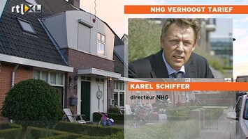 RTL Z Nieuws NHG: voor de zekerheid lichte verhoging tarieven