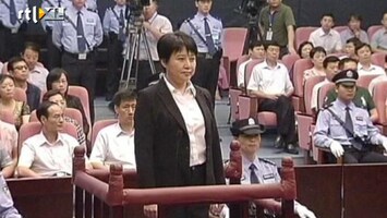 RTL Z Nieuws Chinese vrouw toppoliticus Gu Kailai veroordeeld
