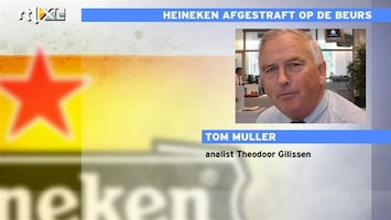 RTL Z Nieuws Tom Muller: koersreactie Heineken te begrijpen