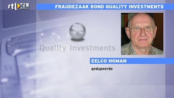 RTL Z Nieuws Gedupeerder van Quality Invest hebben zich verenigd