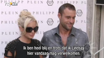 RTL Boulevard Fiona's interview met Lindsey Lohan