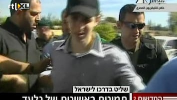 RTL Nieuws Israëlische soldaat Ghilad Shalit vrij