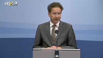 RTL Nieuws Dijsselbloem: Besluit beursgang ABN Amro op zijn vroegst over een jaar