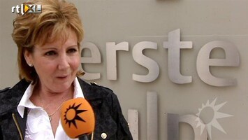 RTL Boulevard Marianne Weber voor controle in ziekenhuis