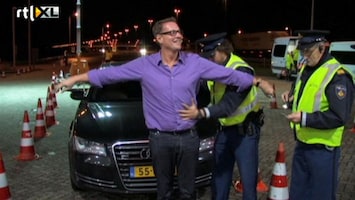 RTL Nieuws Albert Verlinde van de weg gehaald door politie