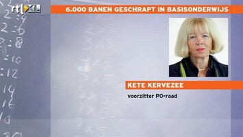 RTL Z Nieuws 'Druk op docenten in krimpgebieden wordt groter'
