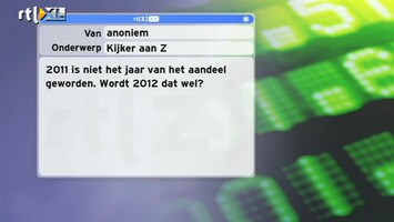 Special: De Kijker Aan Zet 2011 was niet het jaar van het aandeel. Wordt 2012 dat wel?