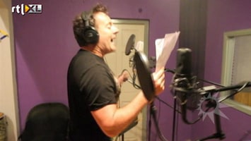 RTL Boulevard Opnames nieuwe single Gerard Joling