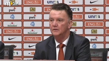 RTL Nieuws Van Gaal: elftal gaat vooruit, omschakeling te langzaam