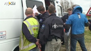 RTL Nieuws Arrestatie bij kerntransport Borssele-Frankrijk