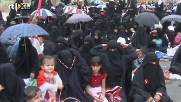 RTL Nieuws Massale protesten in Jemen, Syrië en Bahrein