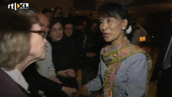 RTL Nieuws Suu Kyi na 24 jaar terug in Europa