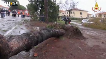 RTL Z Nieuws Veel schade door tornado in Toscane