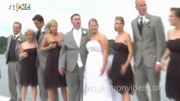Editie NL Humor! Bruid valt in 't water