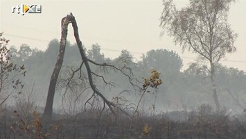 RTL Nieuws Speciale heli ingezet bij brand Aamsveen