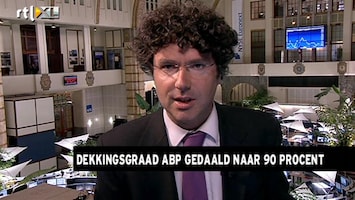 RTL Z Nieuws 09:00 Pensioenfondsen moeten vooral gaan korten door rekenmethodiek