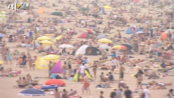 RTL Nieuws Lange files naar het strand