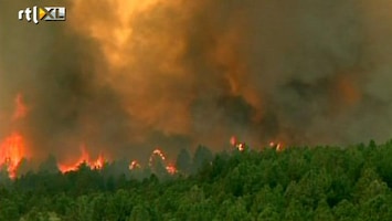 RTL Nieuws Bosbrand Colorado loopt volledig uit de hand