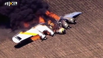 RTL Nieuws WOII-vliegtuig stort neer bij Chicago
