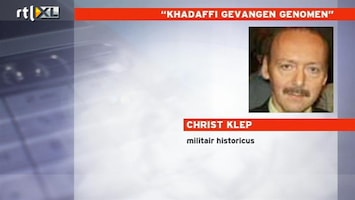 RTL Nieuws Christ Klep: 'Khadaffi last van slaaptekort'