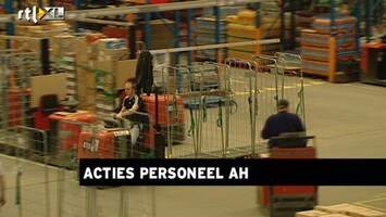 RTL Z Nieuws Mogelijk lege schappen Albert Heijn met Pasen