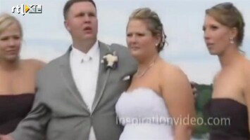 Editie NL LOL: Bruid valt in 't water