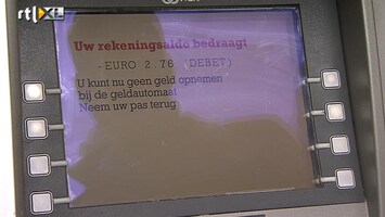RTL Z Nieuws Het wordt moeilijker een geldautomaat te vinden