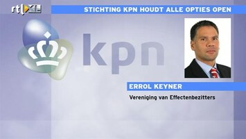 RTL Z Nieuws VEB: we interpreteren brief Stichting KPN als voorzichtig positief