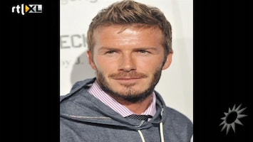 RTL Boulevard David Beckham met voetballen