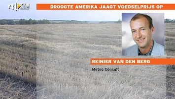 RTL Z Nieuws Weerman Van den Berg: droogte Amerika bijzonder