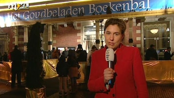 RTL Nieuws Schrijvers op de rode loper bij het boekenbal