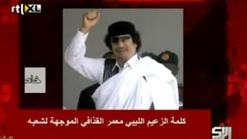 RTL Nieuws Nieuwe boodschap Khadaffi