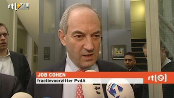 RTL Z Nieuws 'Job Cohen blijft nog steeds leider van de Pvda'