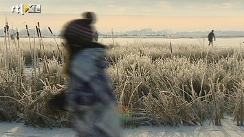 RTL Nieuws Eerste toertocht op natuurijs gereden