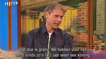 RTL Boulevard Armin openhartig bij Amerikaanse talkshow
