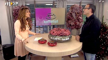 Koffietijd studio in kerstsferen