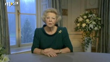 RTL Nieuws Kersttoespraak koningin Beatrix uitgelekt - fragmenten