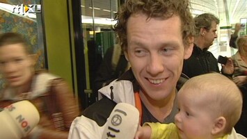 RTL Nieuws Warm welkom sprintkoning Groothuis