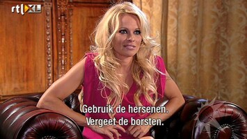 RTL Boulevard Pamela Anderson in de war door Ushi