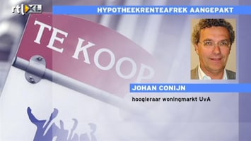 RTL Nieuws Hoogleraar: Aanpak hypotheekrenteaftrek is goede stap