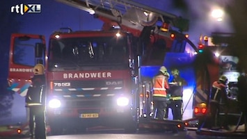 RTL Nieuws Hevige brand in kassencomplex Drente