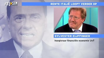 RTL Z Nieuws Eijffinger: Er moeten drie dingen gebeuren in Italië