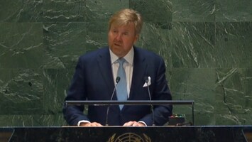 Na Máxima ook Willem-Alexander aan het woord voor de VN