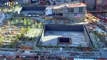 RTL Nieuws Sobere ceremonie Ground Zero