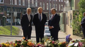 Koning bezoekt Rotterdam na fatale schietpartij