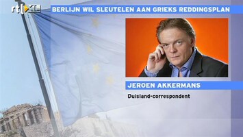 RTL Z Nieuws Merkel wil niet tornen aan bezuinigingen