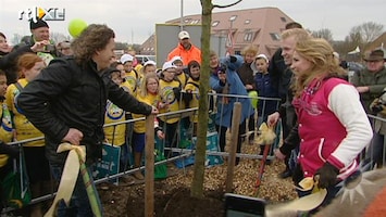 RTL Boulevard Nationale Boomfeestdag 2013 in Leeuwarden met BN'ers