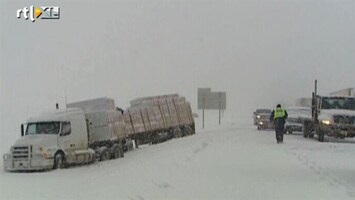 RTL Nieuws Chaos door sneeuwstorm Canada